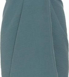 Uitgang 🎁 Knit Factory Liv Pareo - XL Sjaal - Stranddoek - Stone Green - 100% Biologisch Katoen ⭐