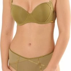 Goedkoopste 🎁 SAPPH - Mistress Padded BH Groen - Maat 80D - Groen - Met Beugel - Dames ⌛ -Goedkope badmode winkel 291x840 2