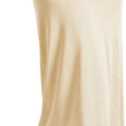 Beste Verkoop 🛒 Merkloos Dames Katoenen Onderrok 70cm XL Beige 🧨