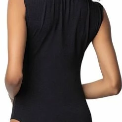 Gloednieuw 😀 Merkloos DONEX-Bodysuit Met Haak En Nek Zonder Mouwen-1 Stuk-ondergoed Voor Dames-zwart-maat M 🛒 -Goedkope badmode winkel 345x840 3