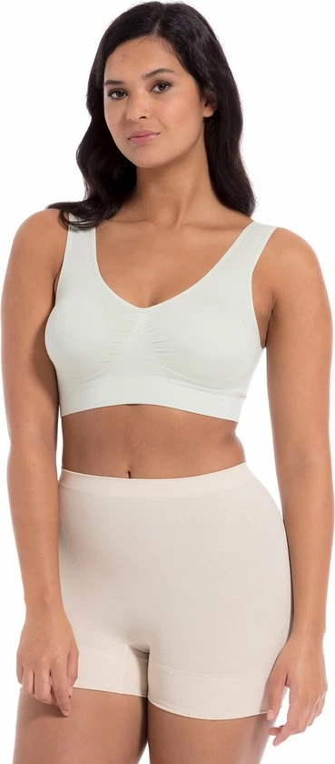 Gloednieuw π MAGIC Bodyfashion Comfort Bra Bamboo Dames Beha Soft Green - Maat L π 6 Gloednieuw π MAGIC Bodyfashion Comfort Bra Bamboo Dames Beha Soft Green - Maat L π - Afbeelding 4