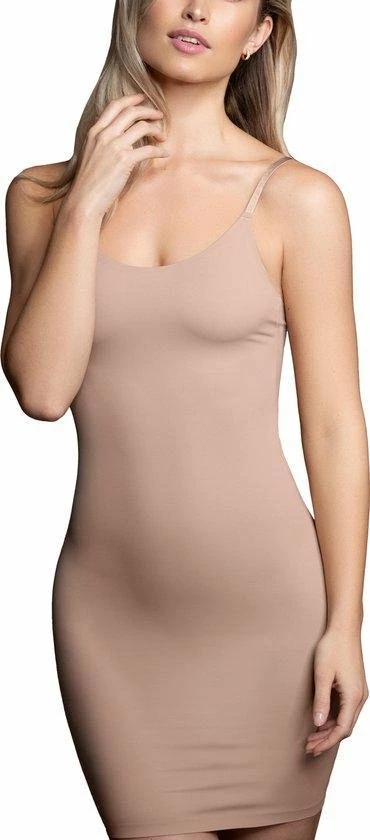 Uitgang ✨ Bye Bra Invisible Jurk, Corrigerende Onderjurk, Slipdress Voor Dames, Shapewear Voor Dames, Verstelbare Bandjes, Beige , XXL ⌛ 14 Uitgang ✨ Bye Bra Invisible Jurk, Corrigerende Onderjurk, Slipdress Voor Dames, Shapewear Voor Dames, Verstelbare Bandjes, Beige , XXL ⌛ - Afbeelding 12