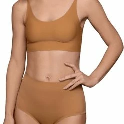 Beste Verkoop ❤️ Bye Bra Onzichtbare Slip Tot Halverwege De Taille, Lichtregeling, Comfortabel, Shapewear Voor Dames, Zachte Stof, Lichtgewicht Shapewear, Lichtbruin, S 🛒 -Goedkope badmode winkel 373x840 2