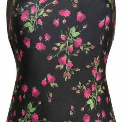 Beste recensies van 🤩 Pussy Deluxe Badpak -XL- Vintage Rose Zwart 🤩 -Goedkope badmode winkel 381x840