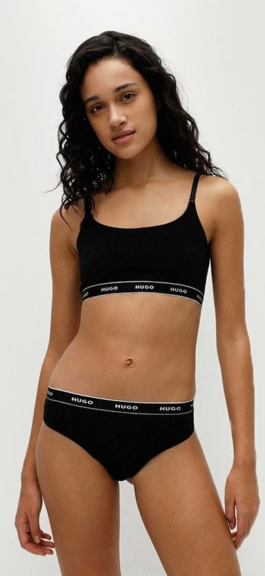 Flash-uitverkoop π Hugo Boss Dames 3P HUGO Strings Zwart - L π₯° 5 Flash-uitverkoop π Hugo Boss Dames 3P HUGO Strings Zwart - L π₯° - Afbeelding 3