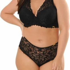 Coupon 😀 SAPPH - Flora Voorgevormde BH Zwart - Maat 70F - Zwart - Met Beugel - Dames 😉 -Goedkope badmode winkel 390x840 1