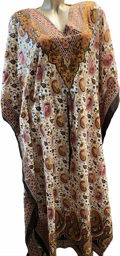 Flash-uitverkoop π€© Merkloos Kaftan Met Aantrekkoord Onesize 36-50 Roze/bruin π― 3 Flash-uitverkoop π€© Merkloos Kaftan Met Aantrekkoord Onesize 36-50 Roze/bruin π―