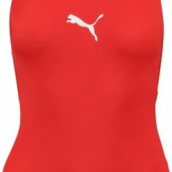 Uitgang 🥰 Puma Dames Badpak - Rood - Maat L 🎁 -Goedkope badmode winkel 401x840 5