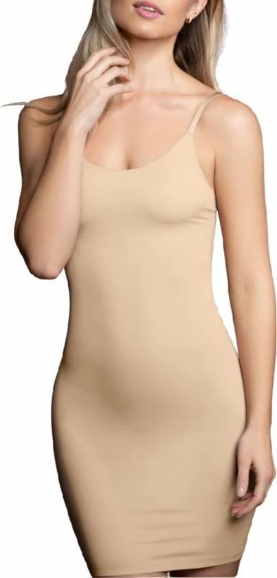 Uitgang ✨ Bye Bra Invisible Jurk, Corrigerende Onderjurk, Slipdress Voor Dames, Shapewear Voor Dames, Verstelbare Bandjes, Beige , XXL ⌛ 11 Uitgang ✨ Bye Bra Invisible Jurk, Corrigerende Onderjurk, Slipdress Voor Dames, Shapewear Voor Dames, Verstelbare Bandjes, Beige , XXL ⌛ - Afbeelding 9