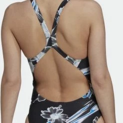 Nieuw ✔️ Adidas POS SEA 3S SUIT Badpak Modisch Dames Zwart 💯 -Goedkope badmode winkel 405x840 4