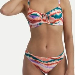 Hete verkoop 😍 CYELL Indian Ink Beugel 👙 Bikinitop Groen, Roze, Meerkleurig Maat 40D (80D) 🔥 -Goedkope badmode winkel 415x840