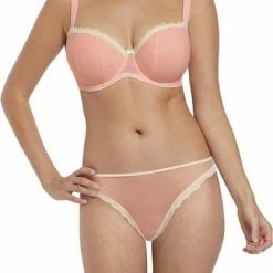 Aanbiedingen 🎉 Freya ☀️ Summer Haze String Lichtroze M 😉