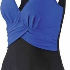 Flash-uitverkoop 🧨 Beco Badpak D-cup Dames Polyamide Blauw/zwart Maat 40 😀