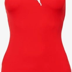 Uitgang 🥰 Puma Dames Badpak - Rood - Maat L 🎁