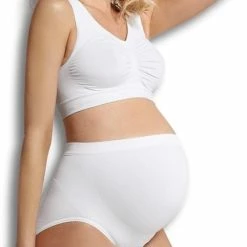 Begroting 😀 Carriwell Support Zwangerschapsslip – Ondersteunend - Wit - L 🥰