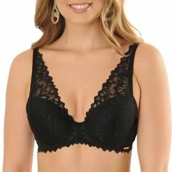 Coupon 😀 SAPPH - Flora Voorgevormde BH Zwart - Maat 70F - Zwart - Met Beugel - Dames 😉 -Goedkope badmode winkel 452x840 6