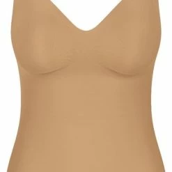 Flash-uitverkoop ❤️ Sloggi ZERO Feel Bra 👕 Shirt Beige-XS ✨