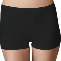 Beste deal π Q-EN UNDERWEAR Bamboe Boxershort Dames - 95% Bamboe - 2 Stuks - Zwart - Maat M - Antibacterieel - Hoge Kwaliteit π