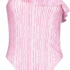 Gloednieuw 🎁 Hunkemöller Dames Badmode Badpak Julia - Roze - Maat 44 🤩 -Goedkope badmode winkel 476x840 1