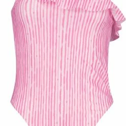 Gloednieuw 🎁 Hunkemöller Dames Badmode Badpak Julia - Roze - Maat 44 🤩 -Goedkope badmode winkel 477x840 1