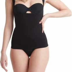 Beste Verkoop ✔️ NOMI Bodywear Corrigerend Hemdje NO-MI Bodywear Wy-Zwart-S 🎁 -Goedkope badmode winkel 502x840