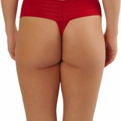 Beste Verkoop 🎉 SAPPH - Iconic String Rood - Maat XXL - Rood - Dames 🔥 -Goedkope badmode winkel 506x840 1