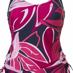 Beste Pirce 🌟 Pastunette Beach - Floral Leaves - Tankiniset - Roze/Blauw - Maat 40 ⭐