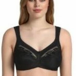 Gloednieuw 🛒 Anita Safina Bh Zonder Beugel 5448 Zwart - Maat 95C ⭐ -Goedkope badmode winkel 535x840 1