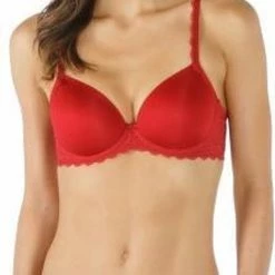 Nieuw ⌛ Voorgevormde Bi-stretch Bh Mey Allegra-Rood-90E 😀 -Goedkope badmode winkel 535x840 5