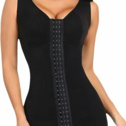 Groothandel 😉 Wow Peach - Full Bodysuit Met Corset - Verstelbare Haakjes - Met Plas Gat - Corrigende Ondergoed - Butt & Chest Lift - Waist Trainer - Body Shaper - Corset Band - Shapewear - Zwart - XXL 🔥 -Goedkope badmode winkel 543x840 4