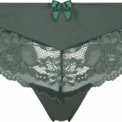 Goedkoopste 😉 Hunkemöller Dames Lingerie Brazilian Maya - Groen - Maat 2XL ✔️