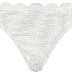 Nieuw 🎉 Hunkemöller Dames Badmode Rio 👙 Bikinibroekje Scallop - Wit - Maat XL 😀