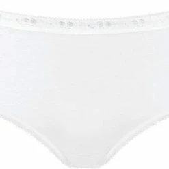 Nieuw 🛒 Sloggi Basic+ Dames Midi Slip - Wit - Maat 38 😉 -Goedkope badmode winkel 550x335 1