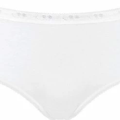 Nieuw 🛒 Sloggi Basic+ Dames Midi Slip - Wit - Maat 38 😉