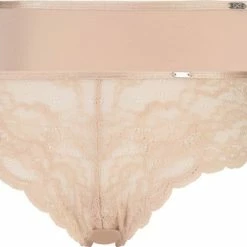 Promo β€οΈ Hunkemöller Lingerie Dames 2-pack Brazilians Angie - Beige - Maat XL β