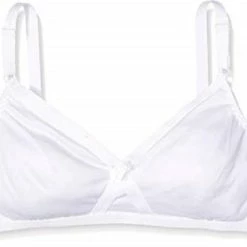 Begroting 😍 Naturana Katoenen Niet Voorgevormde Beugelloze Cross BH Maat 80C 😀