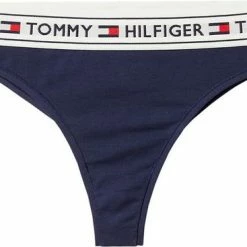 Korting 🤩 Tommy Hilfiger - Dames - Brazilian Slip - Blauw - XS 🥰 -Goedkope badmode winkel 550x367 4