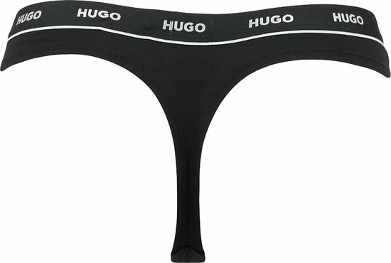 Flash-uitverkoop π Hugo Boss Dames 3P HUGO Strings Zwart - L π₯° 6 Flash-uitverkoop π Hugo Boss Dames 3P HUGO Strings Zwart - L π₯° - Afbeelding 4