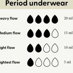 Gloednieuw ❤️ ImseVimse - Imse - Menstruatieondergoed - 👙 Bikini Model Period Underwear - Matige Menstruatie - L - Eur 44/46 - Grijs 🤩 -Goedkope badmode winkel 550x376 2