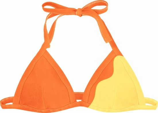Beste Verkoop π― SEA'SONS - π Bikini Top Dames - Kleurveranderend - Oranje - Maat M π 3 Beste Verkoop π― SEA'SONS - π Bikini Top Dames - Kleurveranderend - Oranje - Maat M π