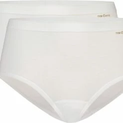 Uitgang 🥰 Ten Cate 2-Pack Midi Dames Slips - 32280 - Organic - L - Wit 👍 -Goedkope badmode winkel 550x413 1