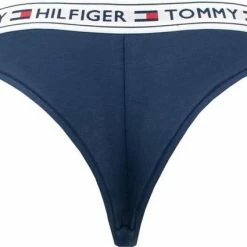 Korting 🤩 Tommy Hilfiger - Dames - Brazilian Slip - Blauw - XS 🥰