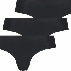 Coupon ⭐ Hunkemöller Brazilian Onderbroek 3-Pack Invisible Met Kant - Zwart - Maat XS 😉 -Goedkope badmode winkel 550x430 3