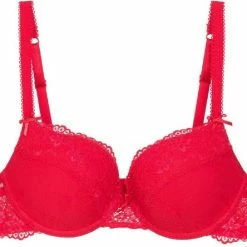 Groothandel 😍 LingaDore - Daily Lace Gel BH Rood - Maat 80C - Rood - Push Up Bh - Maximizer Bh ❤️ -Goedkope badmode winkel 550x444 2