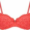 Beste deal ⭐ Hunkemöller Dames Lingerie Voorgevormde Beugel Bh Rose - Rood - Maat D80 🎁