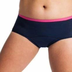 Beste Pirce 👍 UnderWunder Sportslip – Menstruatie Ondergoed – Incontinentie Urineverlies Vrouw – Absorberend Ondergoed – Blauw Maat XL 😍