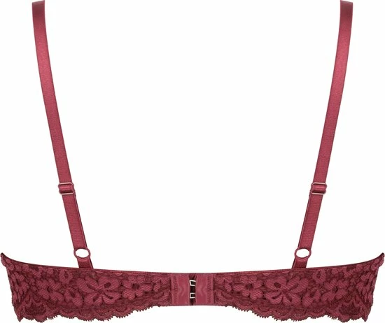 Groothandel π€© Hunkemöller Dames Lingerie Voorgevormde Beugel Bh Rose - Rood - Maat E75 π 4 Groothandel π€© Hunkemöller Dames Lingerie Voorgevormde Beugel Bh Rose - Rood - Maat E75 π - Afbeelding 2