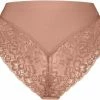 Flash-uitverkoop ⭐ Ten Cate Secrets Lace 👩 Women Nuturals High Waist Brazilian (1-pack) - Dames Slip Hoge Taille - Pink Nut - Maat: M ✔️ -Goedkope badmode winkel 550x465 1