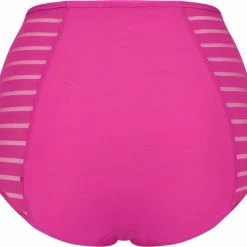 Goedkoop ❤️ SAPPH - Iconic Basic Hoge Slip Fuchsia - Maat M - Fuchsia Roze - Dames ✔️ -Goedkope badmode winkel 550x473