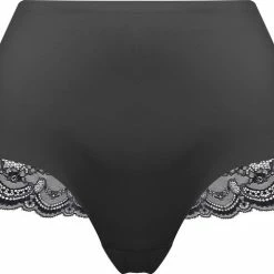 Gloednieuw 🥰 MAGIC Bodyfashion Dream Hi- Thong Lace Zwart Vrouwen - Maat XXL 🌟